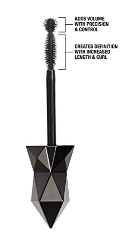 Wet n Wild - Lash Renegade Mascara - Máscara de Pestañas Negra con Cepillo con Fibras Incorporadas para Aumentar la Longitud de las Pestañas - Fórmula Suave y Envolvente - Brazen Black - 1 Unidad