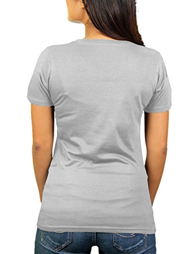 Whatever KaterLikoli - Camiseta para mujer gris claro XL