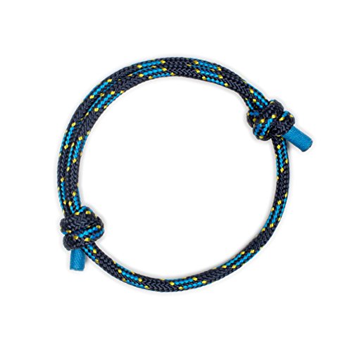 Wind Passion Pulsera Marino Elegante Azul de Cuerda Hombre