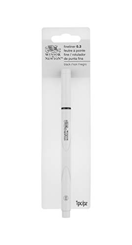 Winsor & Newton Fineliner en Blister, Grosor 0.3, Negro