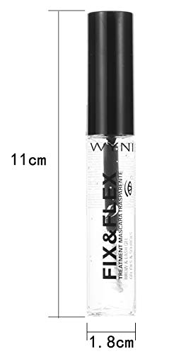 WYNIE Máscara Transparente de Pestañas y Cejas Fix & Flex Ultra Fijado Natural Fórmula 24H - 10 ml