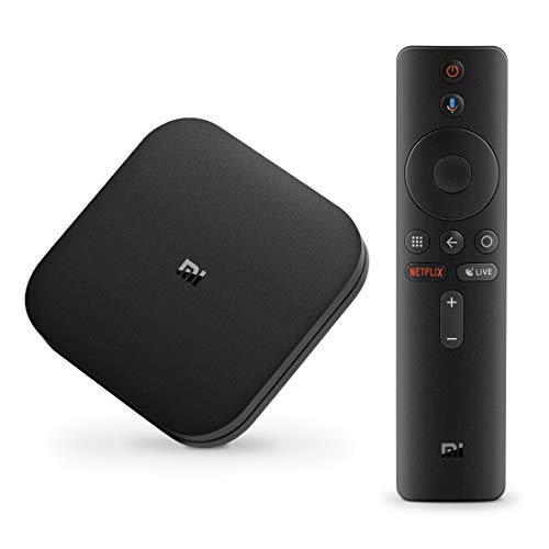 Xiaomi Android TV Box, Mi Box S 4K Ultra HD / DTS / H.265 / Dual WiFi / BT 4.2 / 3D / Sonido Dolby / HDMI, Asistente de Google con Chromecast, Android Set-Top Box