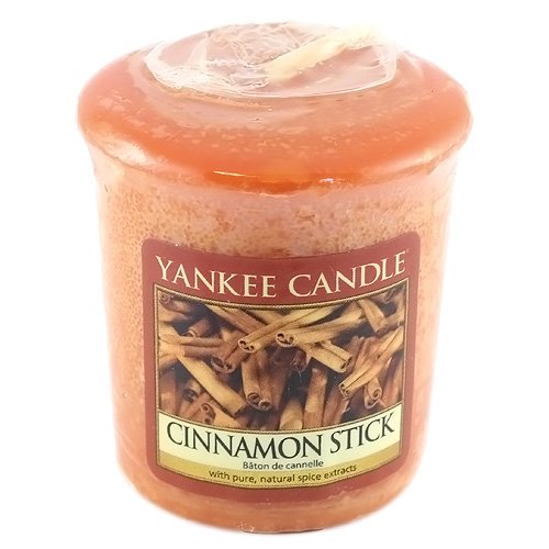 Yankee Candle 1055977E  - Vela Barra de Canela, 49 g, color rojo