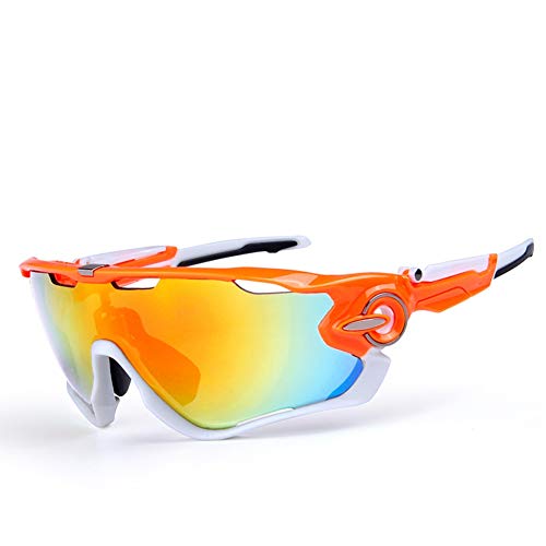 YiWu Gafas de Sol 9270 Gafas Antideslizantes antivaho polarizadas para Exteriores de Cinco Piezas Jawbreaker Goggles (Color : 5)