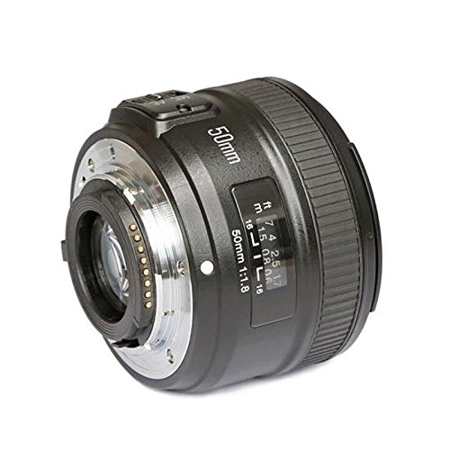 Yongnuo Yn50Mm F1,8 Lente Objetivo (Apertura F/1,8) Para Nikon Dslr Cámara Fotografía, Enfoque Automático de Gran Apertura y Selens Papel de la Lente