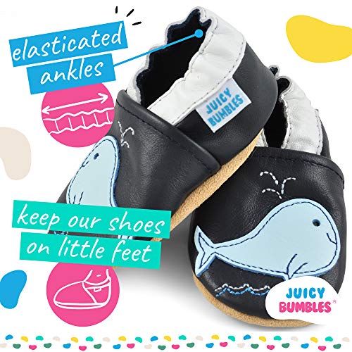 Zapatillas Bebe Niño - Zapato Bebe Niño - Zapatos Bebes - Calzados Bebe Niño - Ballena Azul - 12-18 Meses