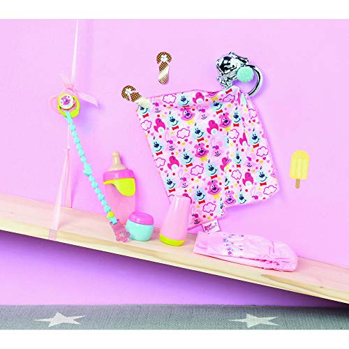 Zapf Baby Born Starter Set Conjunto de Accesorios para muñecas - Accesorios para muñecas (Conjunto de Accesorios para muñecas, 3 año(s), Multicolor, 43 cm, Chica, 43 cm)