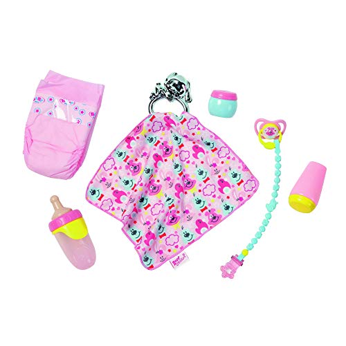 Zapf Baby Born Starter Set Conjunto de Accesorios para muñecas - Accesorios para muñecas (Conjunto de Accesorios para muñecas, 3 año(s), Multicolor, 43 cm, Chica, 43 cm)