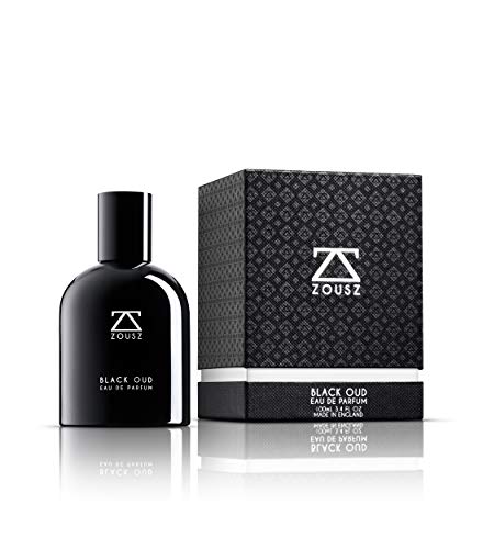 ZOUSZ Perfume Oud Hombre - Perfume con Aceite de Madera de Oud Negro - Spray de Oud Premium con Aromas de Sándalo, Cedro y Pachulí - Productos de Aseo para Hombres - Libre de Crueldad, Vegano 100 mL