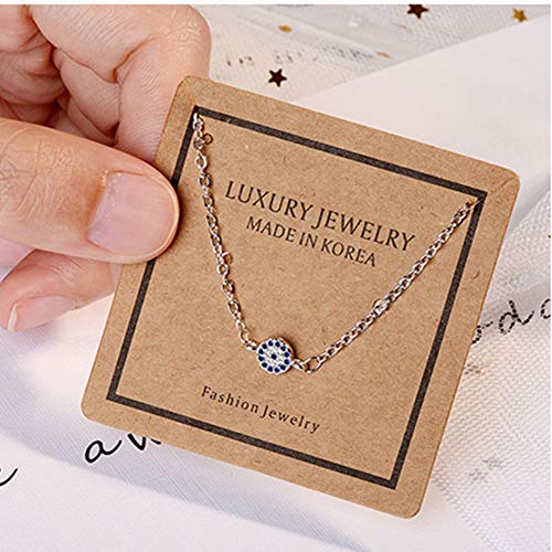 ZUOLUO Pulseras de Plata Mujer Pulsera Mujer Pulsera del Día de la Madre Pulsera de Cadena Pulseras para Mujer con Estilo Cadena de Mano para Mujer