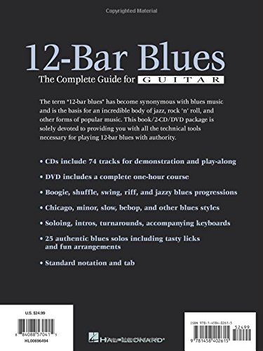 12-Bar Blues - All-In-One Combo Pack (Book & DVD)