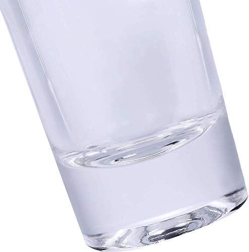 12 vasos de chupito Vaso de chupito 4 cl. Estable, apto para el lavavajillas. Vaso de pinn para Tequila Vodka.