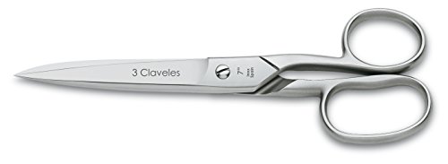 3 Claveles Tijera MODISTA 7" INOX Mate D 3C