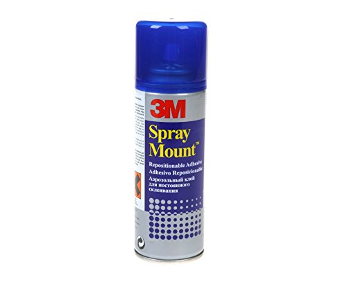 3M Spray Mount - Adhesivo Reposicionable, 200 ml