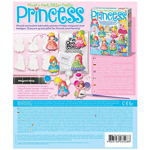 4M - Mould & Paint Glitter Princess (004M3528)