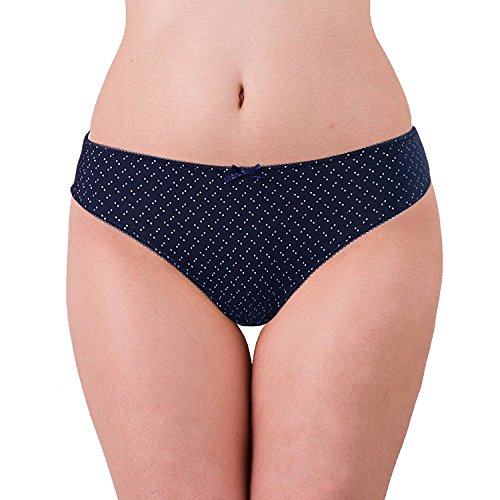 ABClothing Women Bikini Bragas Suaves 6 Pack Vary XL