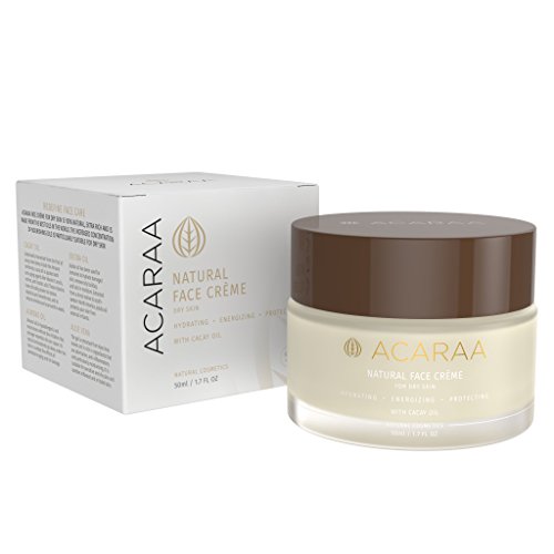 ACARAA Crema Facial Orgánica, Hidratante Natural Para Piel Seca Y Sensible, Crema Facial Anti-Edad Para Mujer, Crema Hidratante Con Aloe Vera Y Aceites Orgánicos, Cosmética Natural De Alemania, 50ml