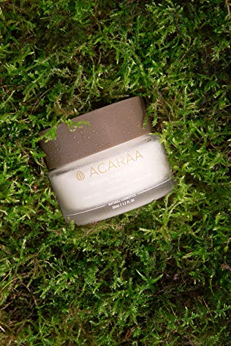 ACARAA Crema Facial Orgánica, Hidratante Natural Para Piel Seca Y Sensible, Crema Facial Anti-Edad Para Mujer, Crema Hidratante Con Aloe Vera Y Aceites Orgánicos, Cosmética Natural De Alemania, 50ml