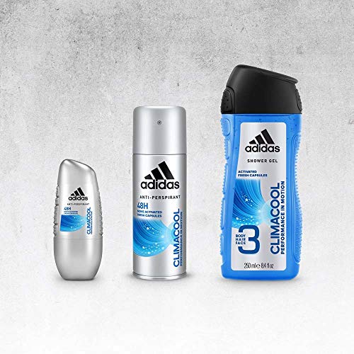 adidas adipure - Spray corporal desodorante para hombre, 6 unidades (6 envases de 150 ml)