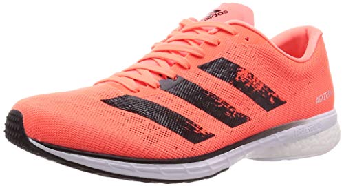 Adidas Adizero Adios 5 m, Zapatillas para Correr para Hombre, Signal Coral/Core Black/FTWR White, 44 EU