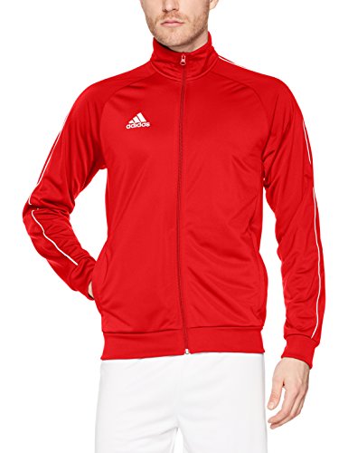 adidas Core18 PES Jkt Chaqueta, Hombre, Rojo (Power Red/White), S