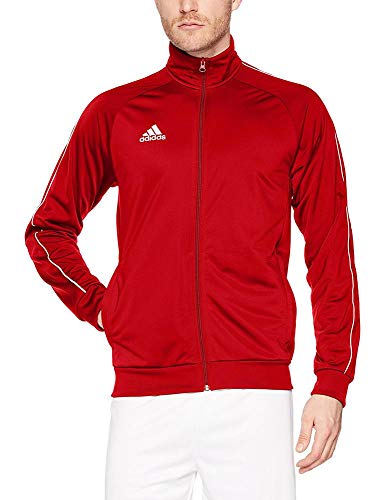 adidas Core18 PES Jkt Chaqueta, Hombre, Rojo (Power Red/White), S