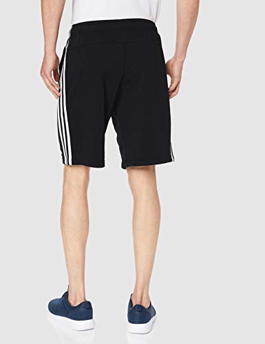 adidas Essentials French Terry 3 Bandas Pantalón Corto, Hombre, Negro (Black), L