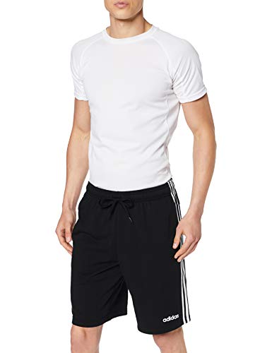 adidas Essentials French Terry 3 Bandas Pantalón Corto, Hombre, Negro (Black), L