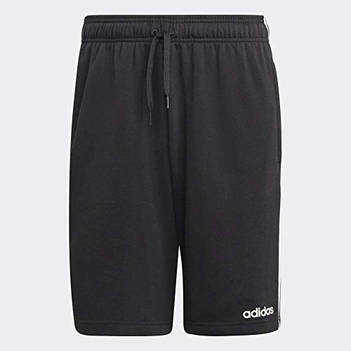 adidas Essentials French Terry 3 Bandas Pantalón Corto, Hombre, Negro (Black), L