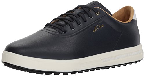 adidas Men's Adipure sp Golf Shoe, Night Navy/Off White/Gold met, 8 Medium US