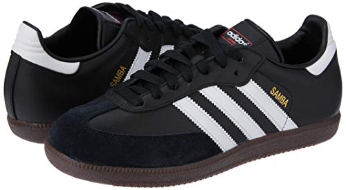 adidas Originals Adidas Samba Classic, Schwarz-weiÃ, Zapatillas de Fútbol para Hombre, Negro Black Running White, 46 EU