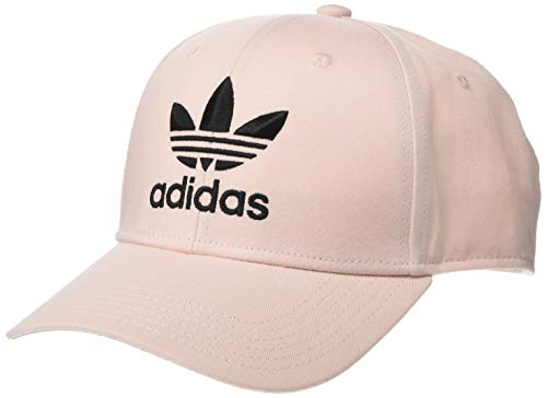 adidas Originals Originals Trefoil - Sombrero de precurve Estructurado para Hombre, Hombre, Gorro/Sombrero, 977731, Rosa/Negro, Talla única