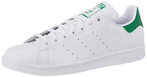 Adidas Stan Smith, Zapatillas de Deporte Unisex Adulto, Blanco Core Running White Footwear/Running White/Fairway, 42 2/3 EU