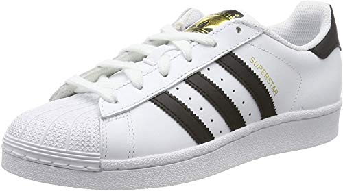 adidas Superstar J, Unisex niños, Blanco (Cloud White/Core Black/Cloud White 000), 38 2/3 EU