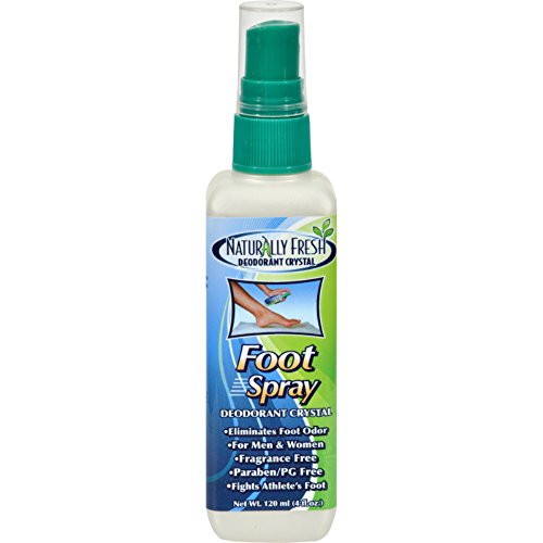 Aerosol pie, Cristal Desodorante 4 fl oz (120 ml) - Naturalmente fresca