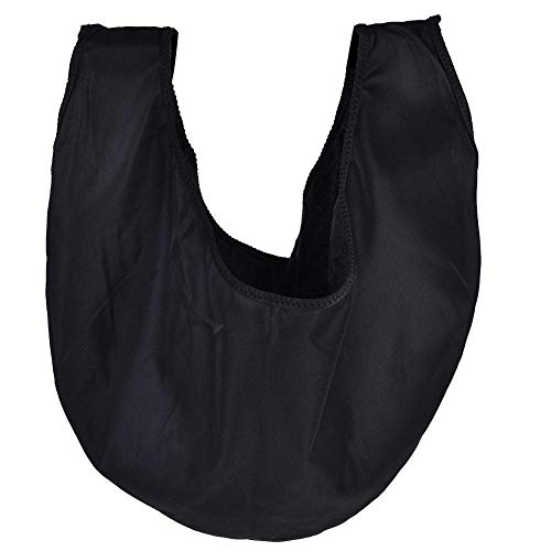 Alomejor Bolso de Bola de boliche Bolso Portador de Bola de boliche Bolso de Limpiador de Bolos para Equipo de Gimnasio(Black)