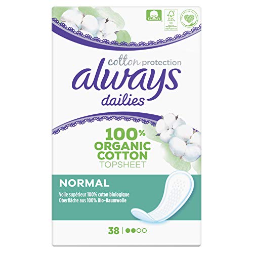 Always Diarios Protección De Algodón Normal Protegeslips 100 g