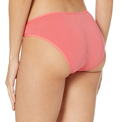 Amazon Essentials 6-Pack Cotton Bikini Braguitas, Pretty Pops, XXL