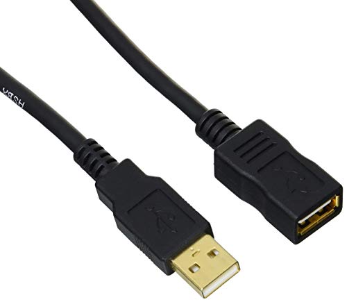 AmazonBasics - Cable alargador USB 2.0 tipo A macho a tipo A hembra (2 m)