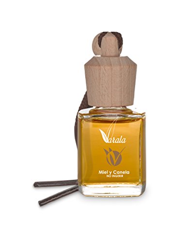 Ambientador Varala Mikado con Esencias Naturales O% Alcohol 15 ml Coche Miel y Canela