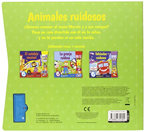 Animales ruidosos (Pulsa y escucha)