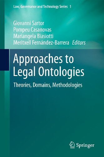 Approaches to Legal Ontologies: Theories, Domains, Methodologies: 01 (Law, Governance and Technology Series)