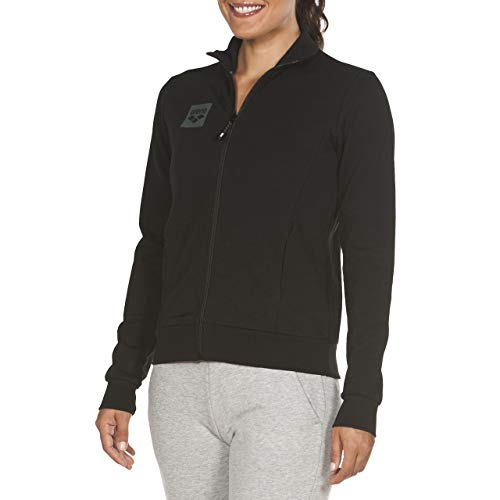 ARENA W Essential F/Z Jacket Chaqueta, Mujer, Black, XS