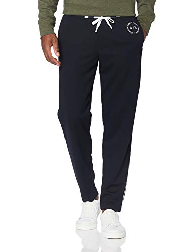 Armani Exchange 1st To Be Noticed Tracksuit Bottom Pantalones de Deporte, Azul (Navy 1510), 48 (Talla del Fabricante: Small) para Hombre