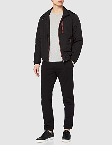 Armani Exchange Stretch French Terry Pantalones de Deporte, Negro (Black 1200), 46 (Talla del Fabricante: X-Small) para Hombre