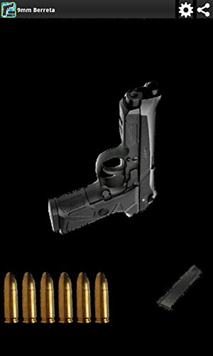 Armas: pistola 9mm Berreta