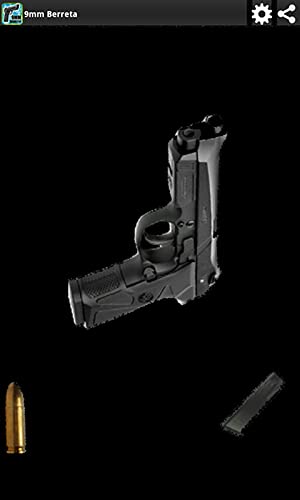 Armas: pistola 9mm Berreta