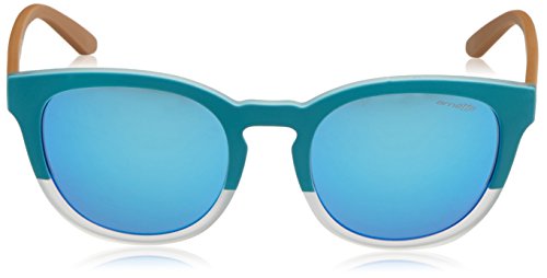 Arnette 0AN4230 Gafas de Sol, Matte Turquoise/Matte Crystal, 53 para Hombre