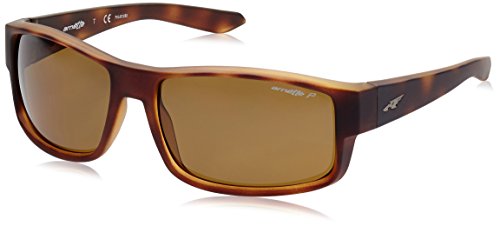 Arnette Boxcar gafas de sol, Fuzzy Havana, 59 para Hombre