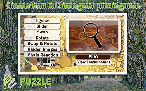 Art Jigsaw Puzzle Games: Gustav Klimt